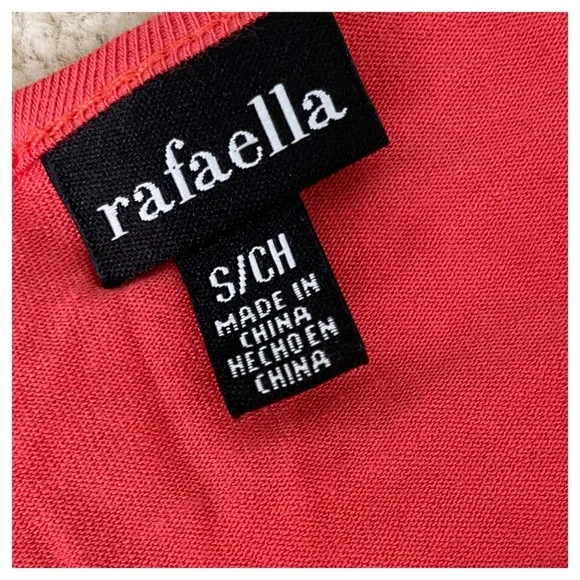 RAFAELLA SHEER RUFFLED TOP SIZE S - Picture 4 of 5